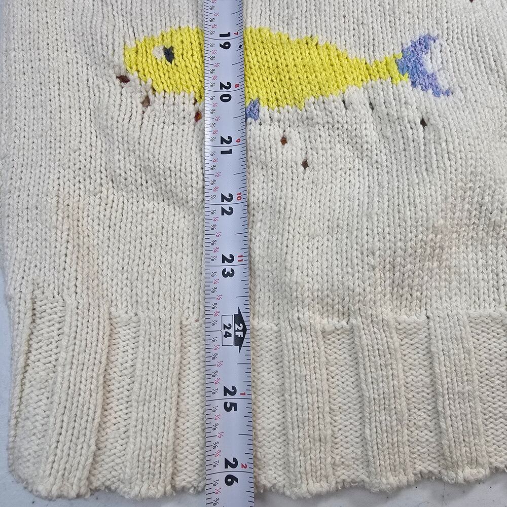NWT Anthropologie Pilcro Fish Icon Zip-Up Sweater. Size S. Retails $228 - Picture 6 of 10